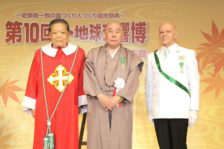 聖マウリツィオ・ラザロ騎士団 ナイト叙任式　聖マウリツィオ・ラザロ勲章 受勲式